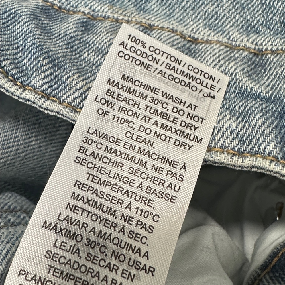 👠 Edikted High Rise Wide Leg Jeans - Picture 4 of 4